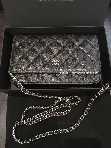 chanel wallet on chain with plate|chanel wallet chain price.